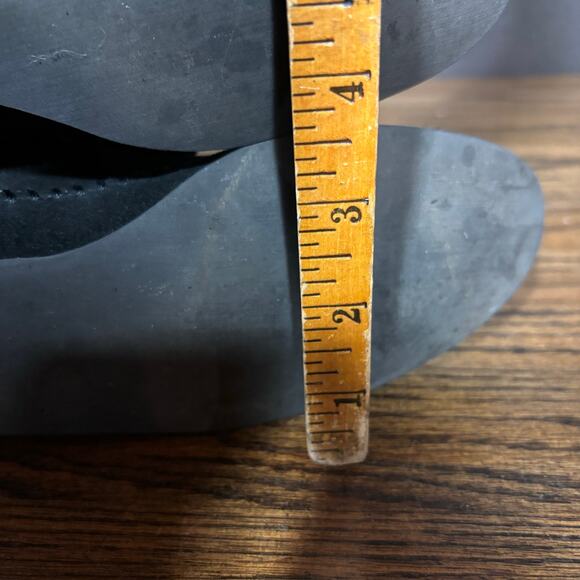 Vintage Minnetonka Black Suede Fringe Boots Women’s 9 Boho Made In USA - Picture 6 of 8